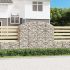 Coș gabion arcuit, 100x30x200/220 cm, fier galvanizat GartenMobel Dekor