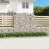 Coș gabion arcuit, 100x30x200/220 cm, fier galvanizat GartenMobel Dekor