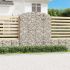 Coș gabion arcuit, 100x30x200/220 cm, fier galvanizat GartenMobel Dekor