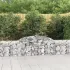 Coșuri gabion arcuite 9 buc, 300x50x80/100 cm, fier galvanizat GartenMobel Dekor