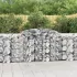 Coșuri gabion arcuite 9 buc, 300x50x80/100 cm, fier galvanizat GartenMobel Dekor