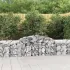 Coșuri gabion arcuite 9 buc, 300x50x80/100 cm, fier galvanizat GartenMobel Dekor