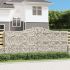 Coșuri gabion arcuite 9 buc, 400x30x180/200 cm, fier galvanizat GartenMobel Dekor