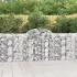 Coșuri gabion arcuite 9 buc, 300x50x80/100 cm, fier galvanizat GartenMobel Dekor