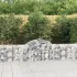 Coșuri gabion arcuite 9 buc, 300x50x80/100 cm, fier galvanizat GartenMobel Dekor