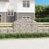 Coș gabion arcuit, 100x30x200/220 cm, fier galvanizat GartenMobel Dekor
