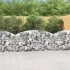 Coș gabion arcuit, 200x50x140/160 cm, fier galvanizat GartenMobel Dekor