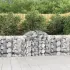 Coșuri gabion arcuite 9 buc, 300x50x80/100 cm, fier galvanizat GartenMobel Dekor
