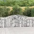 Coșuri gabion arcuite 9 buc, 300x50x80/100 cm, fier galvanizat GartenMobel Dekor