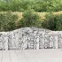 Coșuri gabion arcuite 9 buc, 300x50x80/100 cm, fier galvanizat GartenMobel Dekor