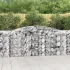 Coșuri gabion arcuite 9 buc, 300x50x80/100 cm, fier galvanizat GartenMobel Dekor