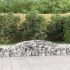 Coșuri gabion arcuite 9 buc, 400x30x180/200 cm, fier galvanizat GartenMobel Dekor