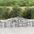 Coșuri gabion arcuite 9 buc, 400x30x180/200 cm, fier galvanizat GartenMobel Dekor