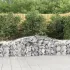 Coșuri gabion arcuite 9 buc, 300x50x80/100 cm, fier galvanizat GartenMobel Dekor