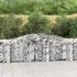 Coșuri gabion arcuite 9 buc, 300x50x80/100 cm, fier galvanizat GartenMobel Dekor