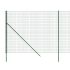 Gard plasă de sârmă, verde, 1,4x25 m, oțel galvanizat GartenMobel Dekor