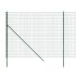 Gard plasă de sârmă, verde, 1,4x25 m, oțel galvanizat GartenMobel Dekor