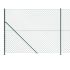 Gard plasă de sârmă cu bordură, verde, 1x10 m GartenMobel Dekor
