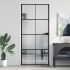 Ușă de interior alb 93x201,5 cm sticlă securiz. / aluminiu slim GartenMobel Dekor
