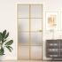 Ușă de interior alb 93x201,5 cm sticlă securiz. / aluminiu slim GartenMobel Dekor
