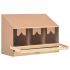 Cuibar găini cu 3 compartimente, 96x40x45 cm, lemn masiv pin GartenMobel Dekor
