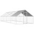 Coteț de păsări pentru exterior, 2,75x6x1,92 m, oțel galvanizat   GartenMobel Dekor