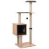Ansamblu pentru pisici, covoraș din funie de sisal, 123 cm GartenMobel Dekor