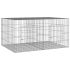 Cușcă pentru iepuri, 4 panouri, 217x79x54 cm, fier galvanizat GartenMobel Dekor