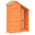 Magazie de unelte grădină cafeniu 120x53,5x170cm lemn masiv pin GartenMobel Dekor