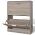 Pantofar, stejar sonoma, 63x24x147 cm, lemn prelucrat GartenMobel Dekor
