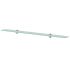 Rafturi suspendate, 2 buc., 30 x 10 cm, sticlă, 8 mm GartenMobel Dekor