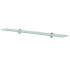 Rafturi suspendate, 2 buc., 30 x 10 cm, sticlă, 8 mm GartenMobel Dekor