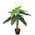 Floare de cală crin artificială cu ghiveci, 85 cm, alb GartenMobel Dekor