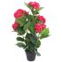 Plantă artificială Hydrangea cu ghiveci, 60 cm, alb GartenMobel Dekor