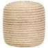 Taburet lucrat manual, 40 x 45 cm, iută GartenMobel Dekor