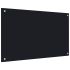 Panou antistropi de bucătărie negru 100x50 cm sticlă securizată GartenMobel Dekor