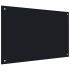 Panou antistropi de bucătărie negru 100x50 cm sticlă securizată GartenMobel Dekor