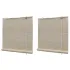 Jaluzele din bambus natural tip rulou, 4 buc., 120 x 160 cm GartenMobel Dekor