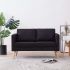 Canapea cu 2 locuri, crem, material textil GartenMobel Dekor