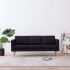 Canapea cu 3 locuri, crem, material textil GartenMobel Dekor
