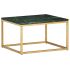Măsuță de cafea verde 60x60x35cm piatră naturală aspect marmură GartenMobel Dekor