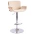 Scaun de bar, gri, material textil GartenMobel Dekor
