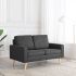 Canapea cu 2 locuri, verde, material textil GartenMobel Dekor