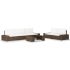 Set mobilier de grădină, 6 piese, negru, poliratan GartenMobel Dekor