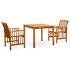 Set mobilier de grădină cu perne, 5 piese, lemn masiv acacia GartenMobel Dekor