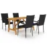 Set mobilier de grădină, 5 piese, maro GartenMobel Dekor