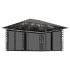 Pavilion cu plasă anti-țânțari si lumini LED, gri taupe, 4x3x2,73 m GartenMobel Dekor
