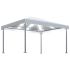 Pavilion cu perdele si lumini LED, antracit, 400x300cm aluminiu GartenMobel Dekor