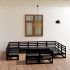 Set mobilier de grădină, 11 piese, lemn masiv de pin GartenMobel Dekor