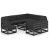 Set mobilier de grădină, 10 piese, maro miere, lemn masiv pin GartenMobel Dekor